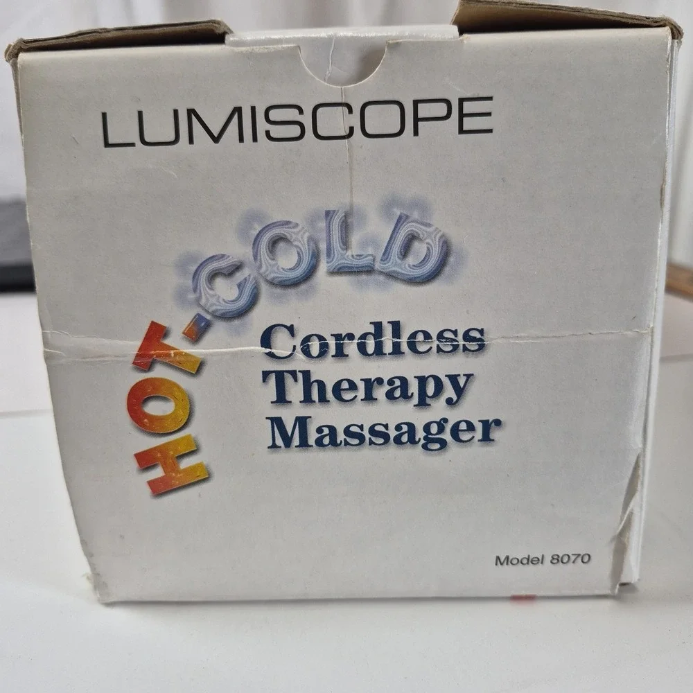 Lumiscope Massager Hot-cold Magnetic Therapy Rechargable Body Massager 8070